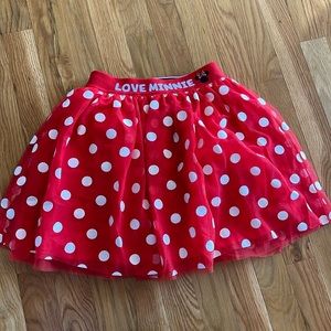 NWOT- Disney Minnie Mouse Tulle Skirt